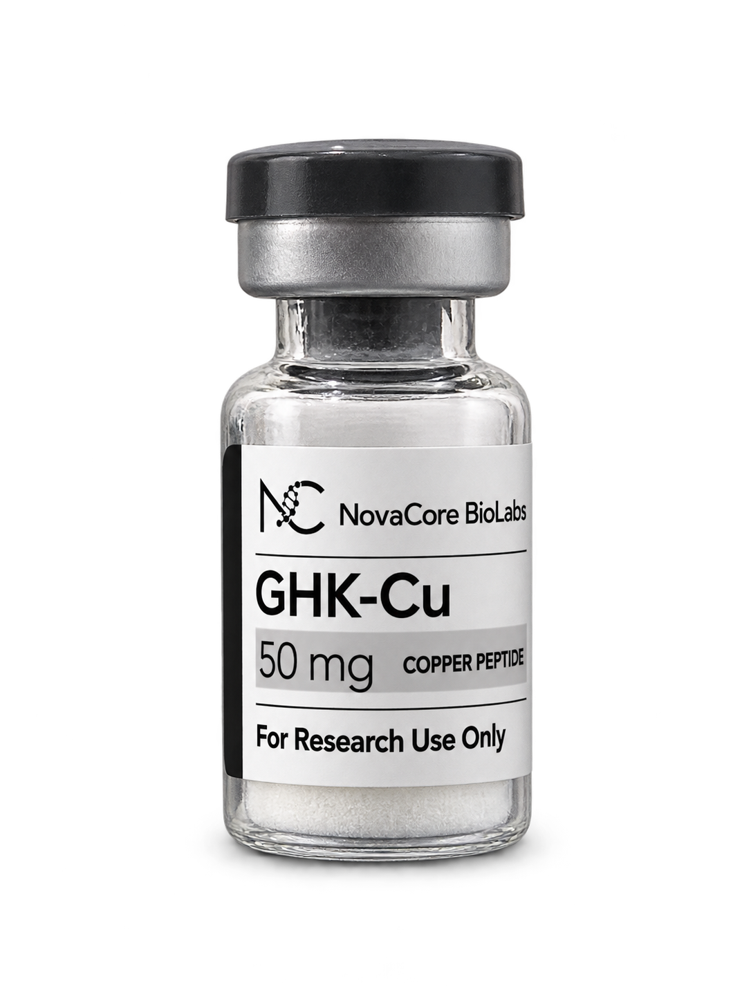 Vial NovaCore BioLabs de GHK-Cu 50 mg